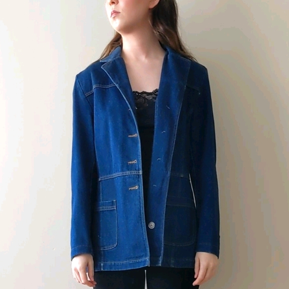 Denim Chore Coat - Picture 1 of 2